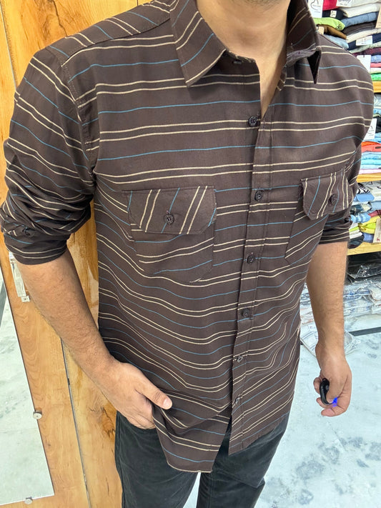 Premium Striped Shirt (M) ED1023