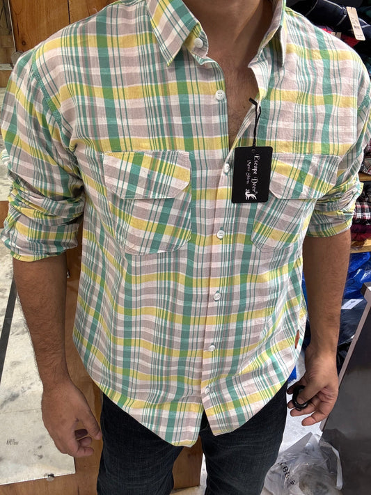 Premium Checked Shirt (M) ED1126