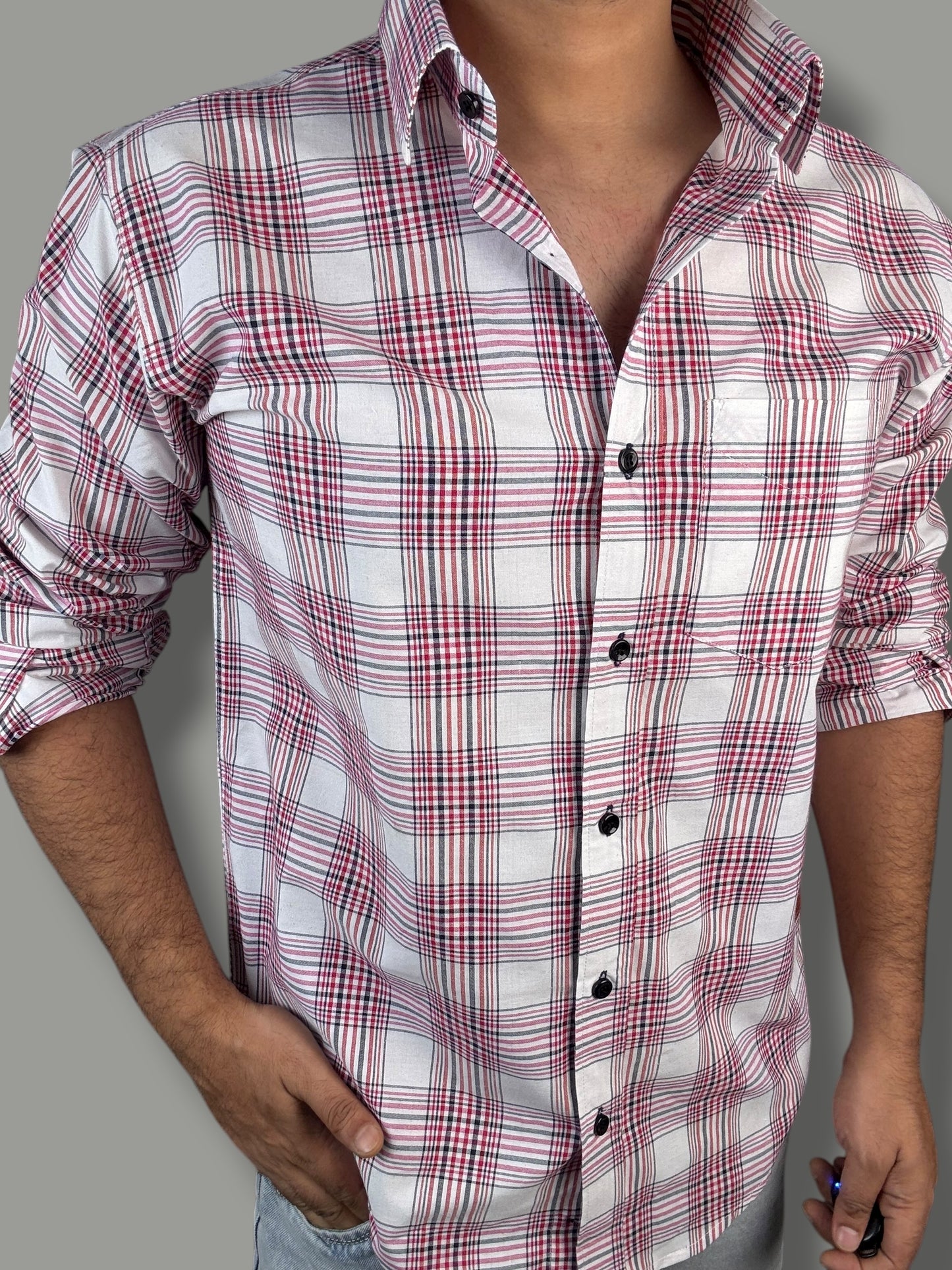 Premium Checked Shirt (2XL) ED1109 R5S3