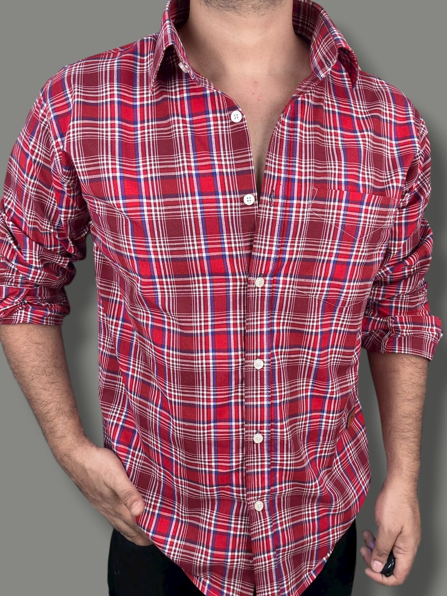 Premium Checked Shirt (XL) ED1162 R17 S3