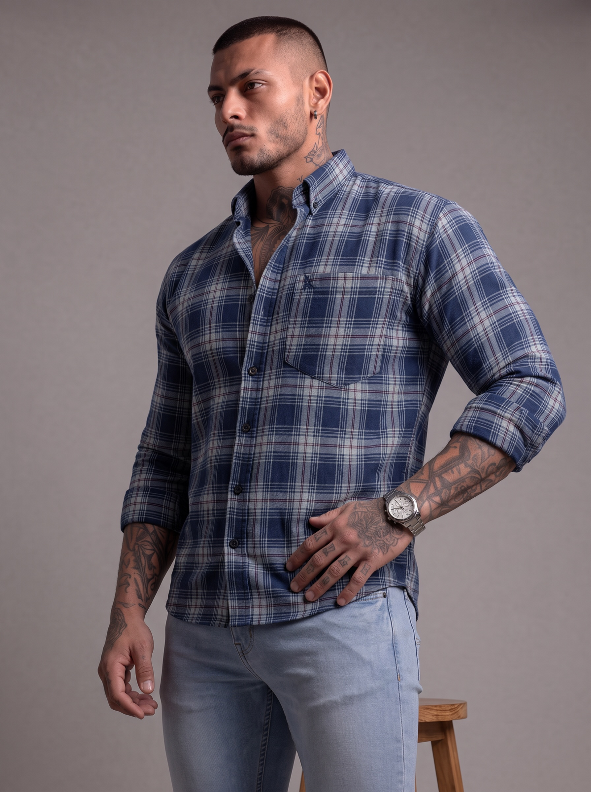 Escape Deer Short Lenght Shirt EDS 1589