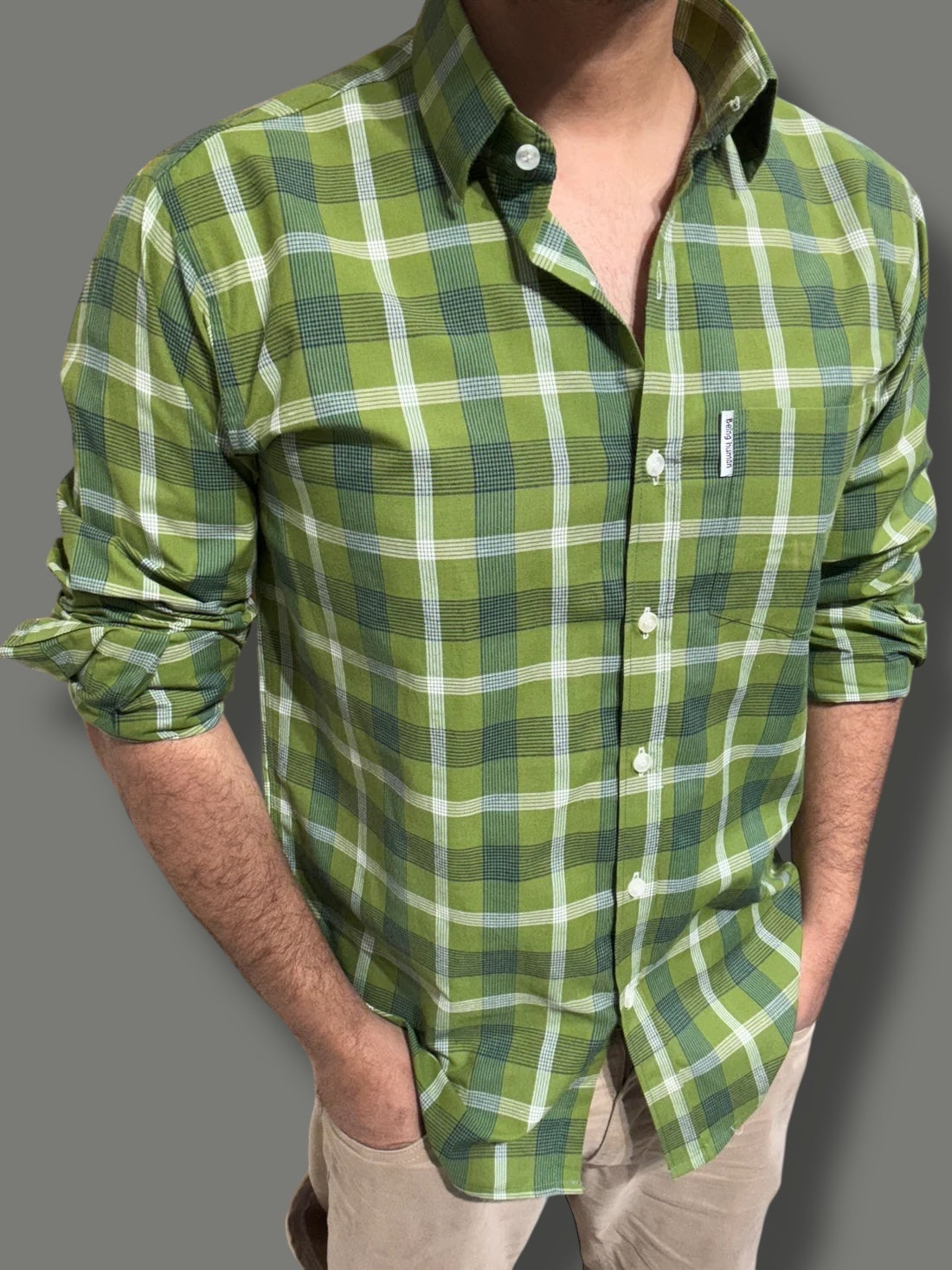 Premium Checked Shirt (XL) ED1105 R5S7
