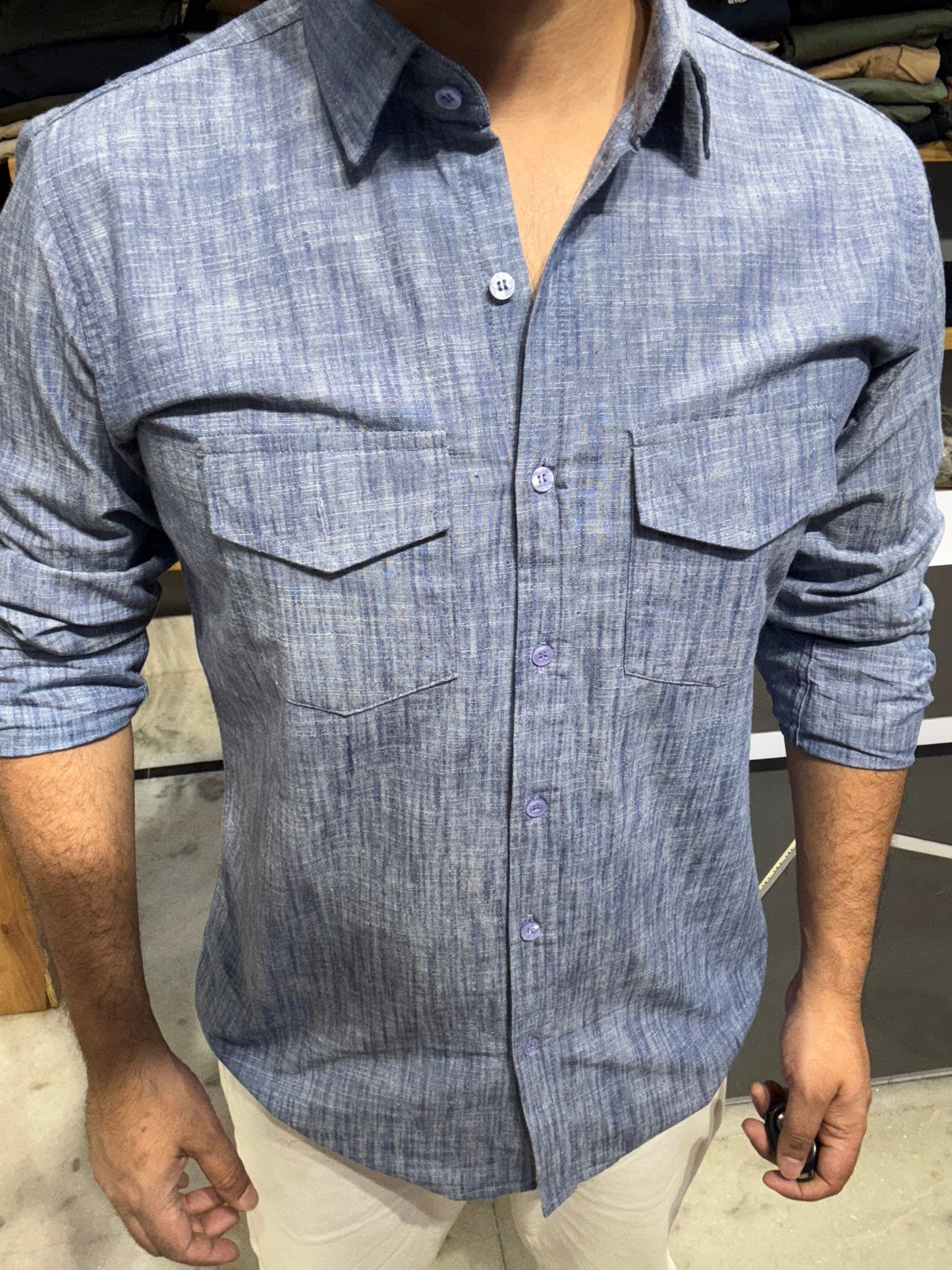 Double Pocket Shirt (L) ED1099