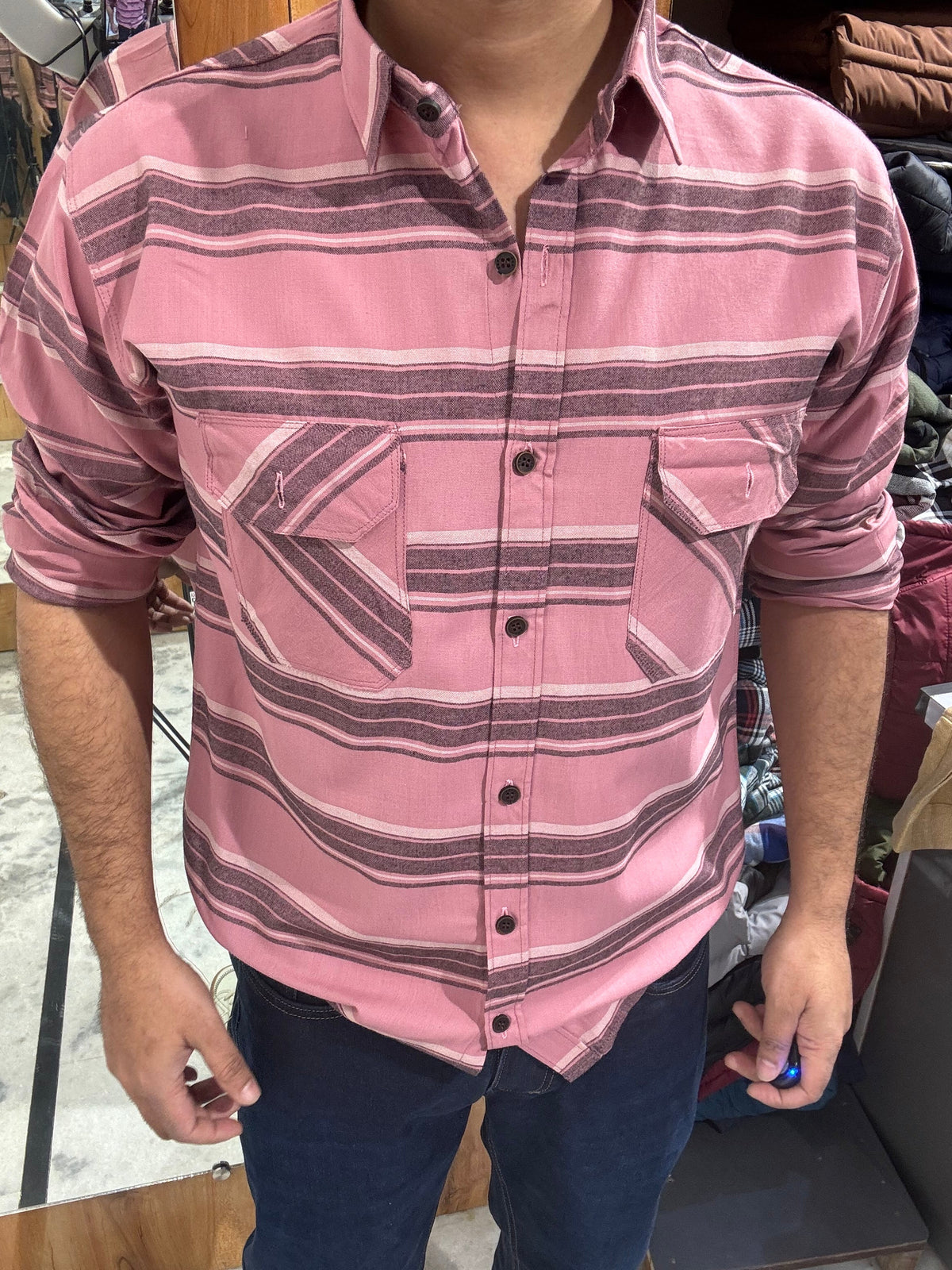 Premium Striped Shirt (XL) ED1031 R9 S4