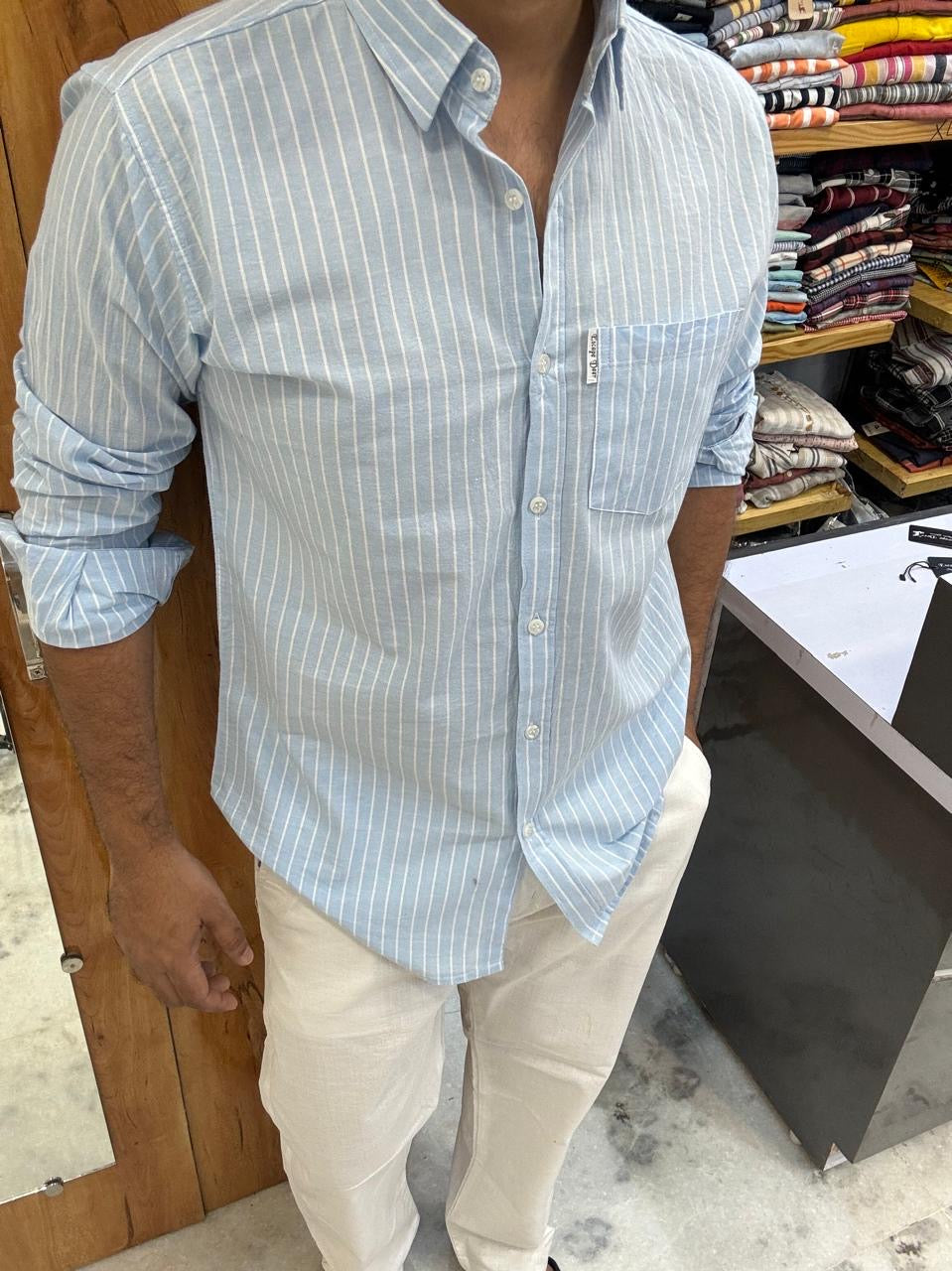 Premium Striped Shirt (2XL) ED1179 R9 S4