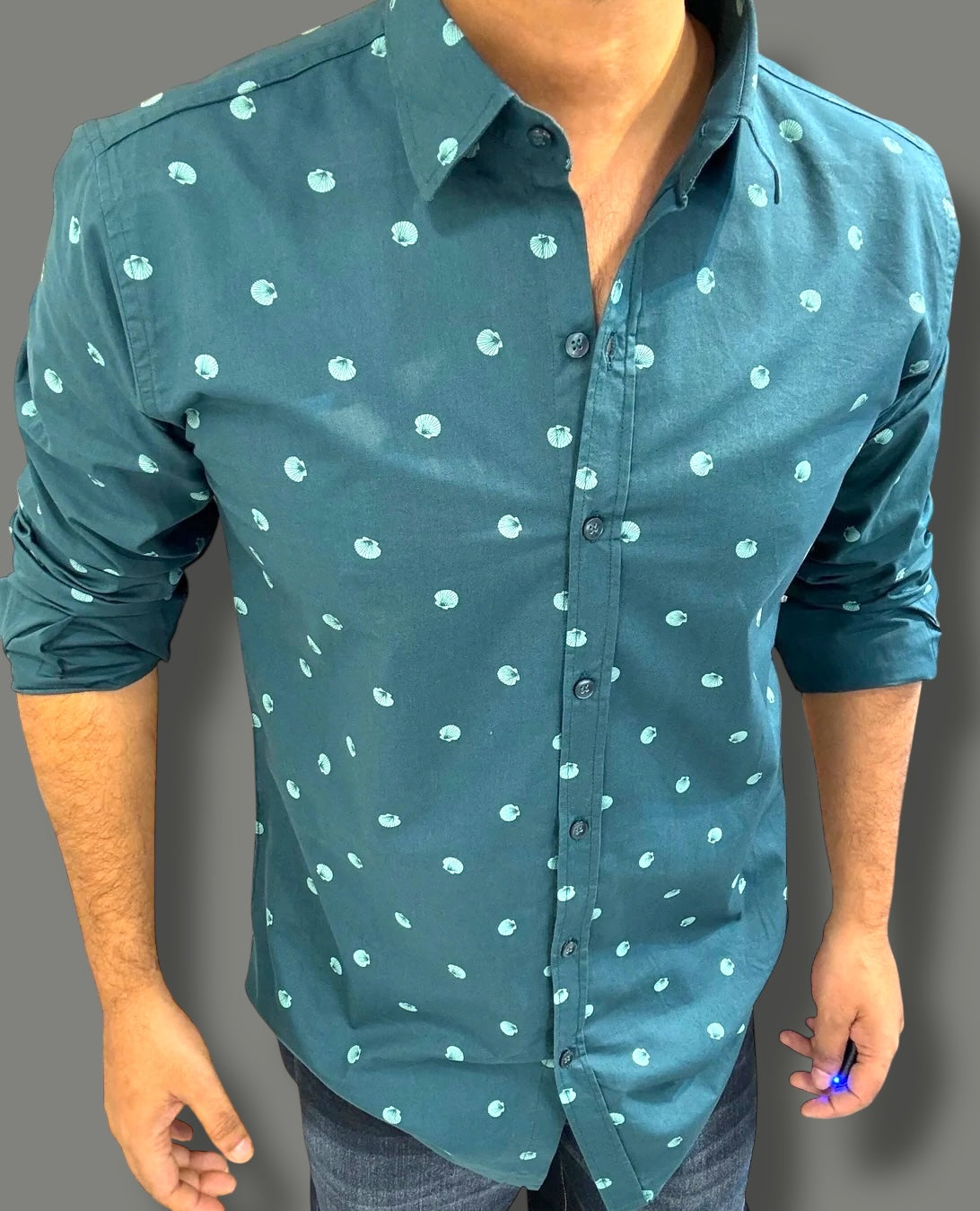 Premium Printed Shirt (M) ED1063
