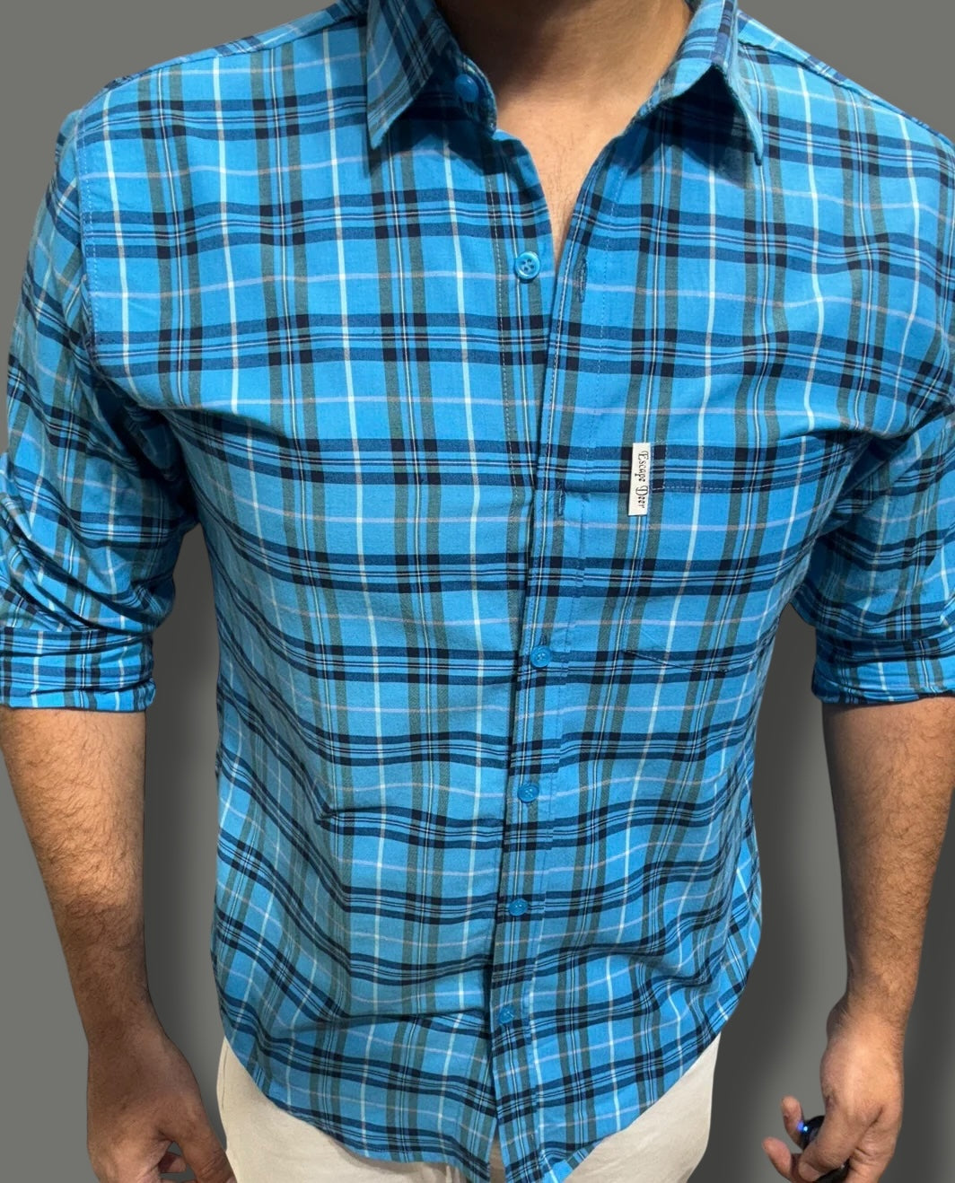 Premium Checked Shirt (2XL) ED1113 R1S3