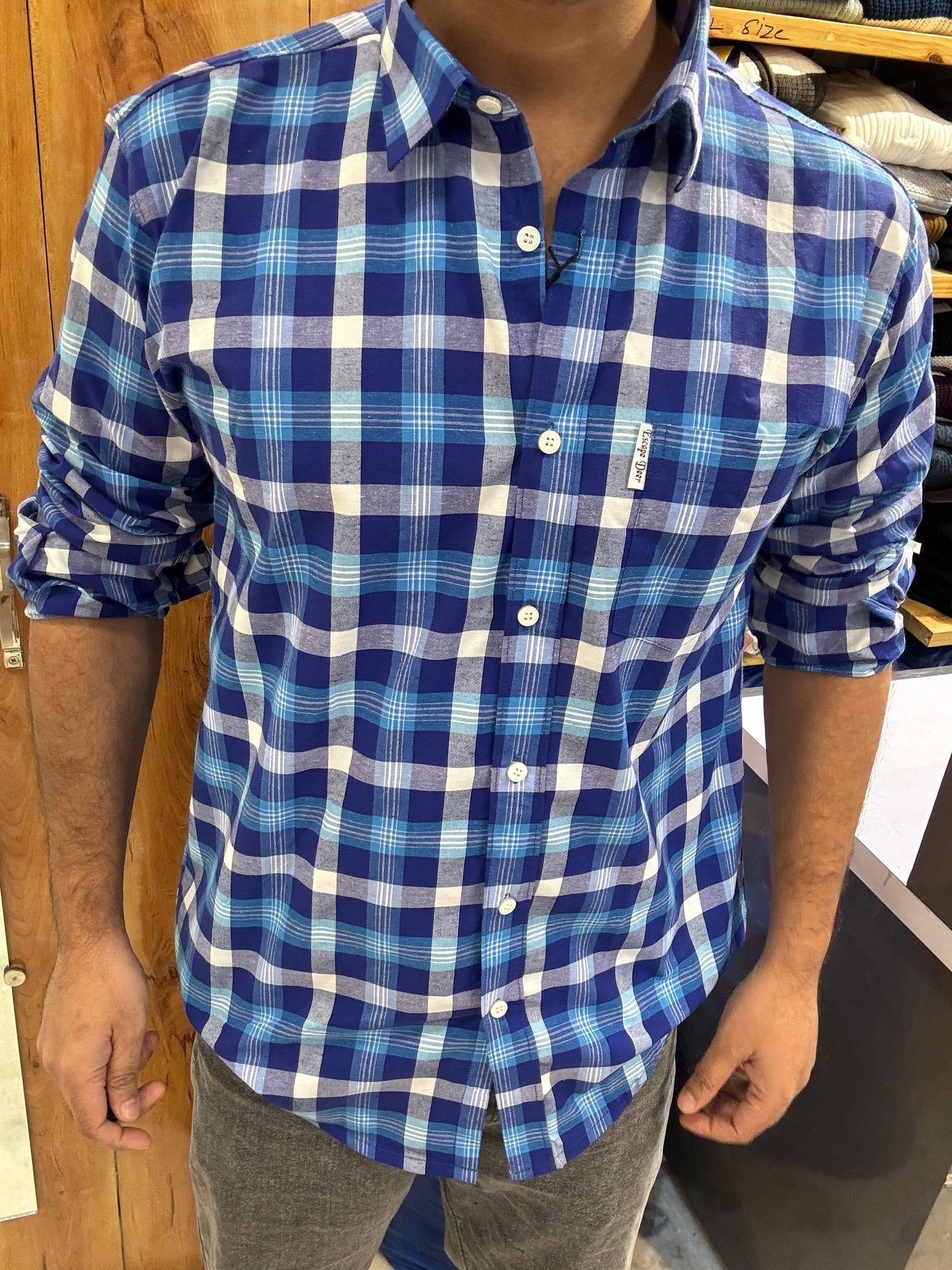 Premium Checked Shirt (XL) ED1185