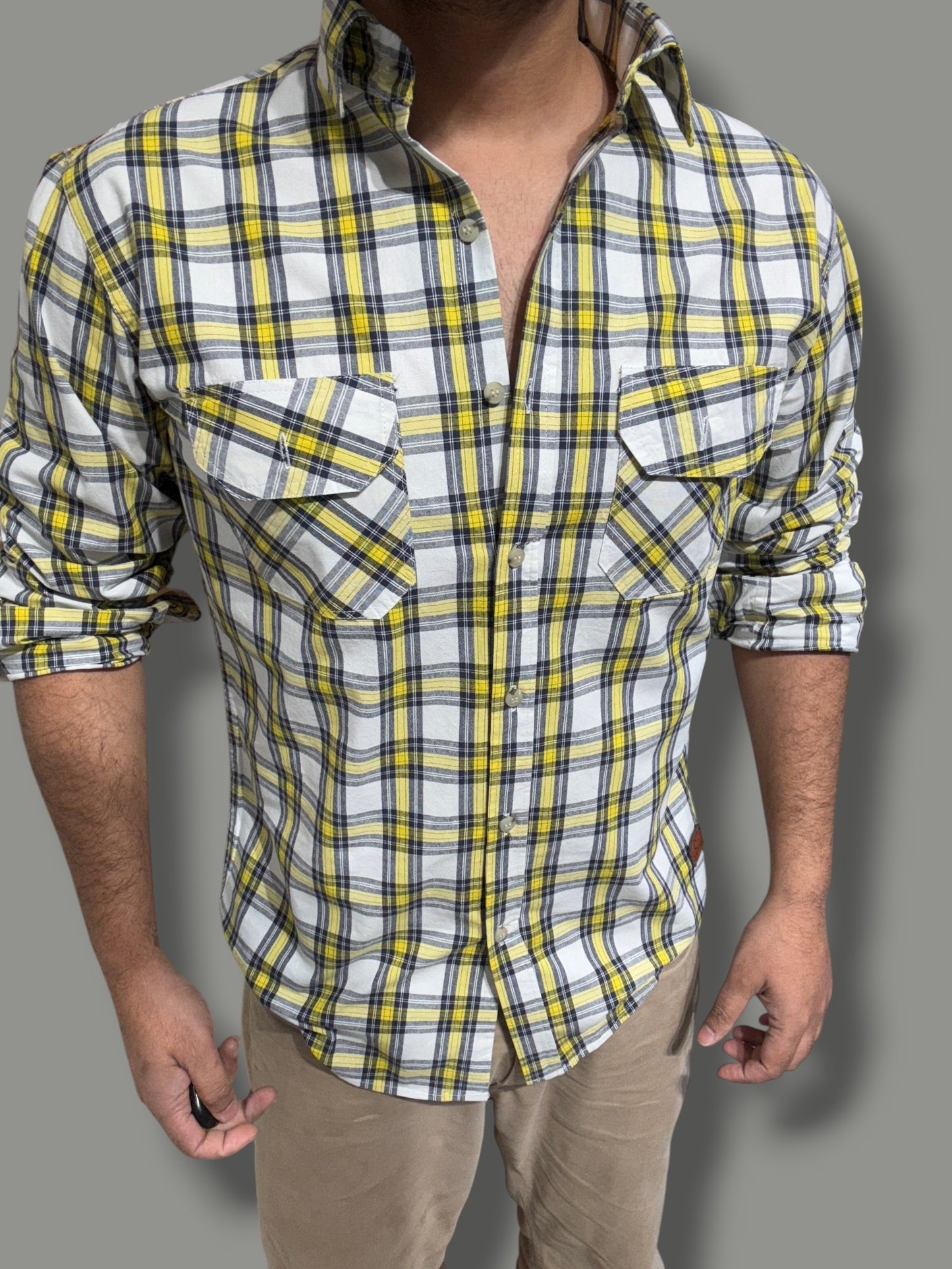 Premium Checked Shirt (L) ED1154 R9 S2