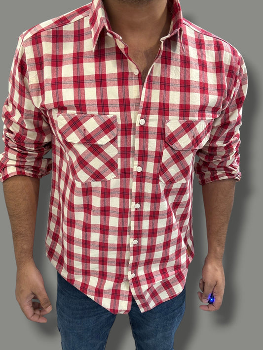 Premium Checked Shirt (L) ED1169 R9 S2