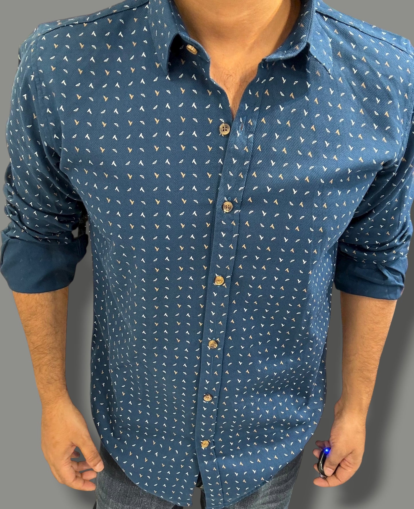 Premium Printed Shirt (M) ED1067 R9 S2