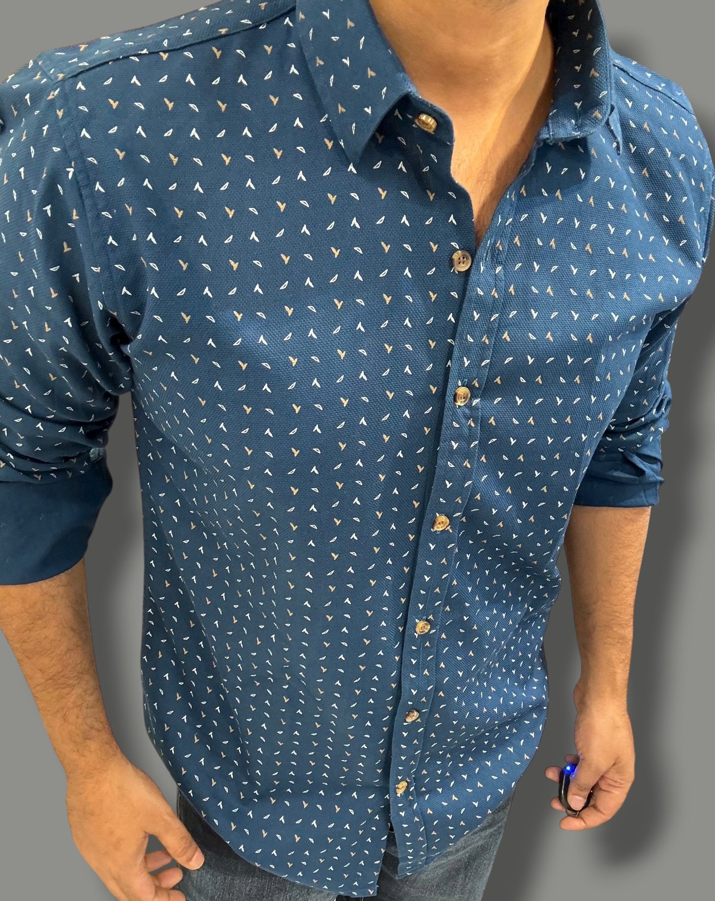 Premium Printed Shirt (M) ED1067 R9 S2