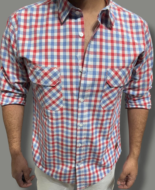 Premium Checked Shirt (XL) ED1142 R4S4