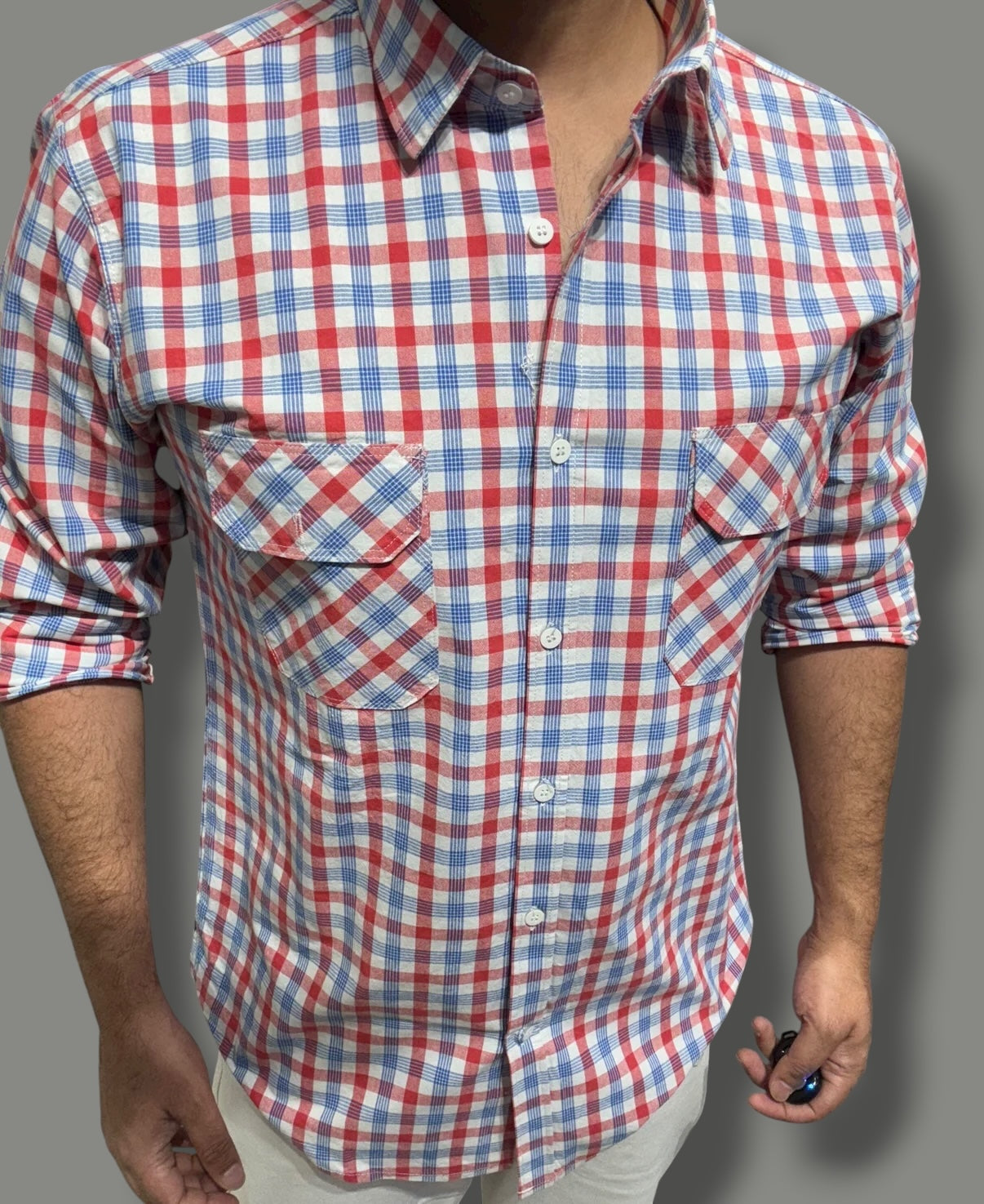 Premium Checked Shirt (XL) ED1142 R4S4