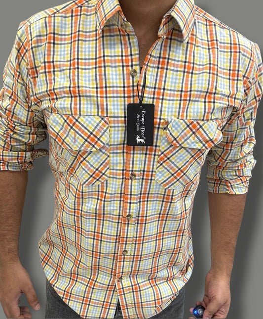 Premium Checked Shirt (M) ED1080 R9 S2