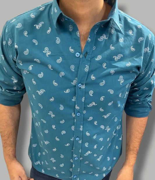 Premium Printed Shirt (M) ED1149 R9 S3