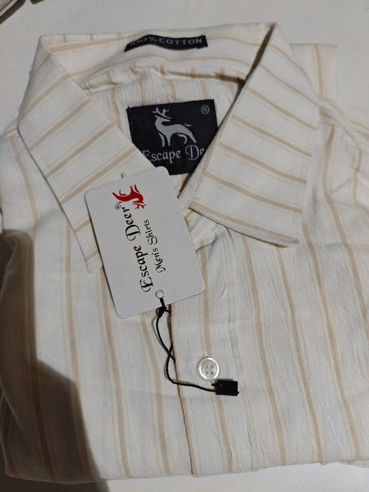 Escape Deer Cotton Linen Shirt EDS 1375 R11 S2
